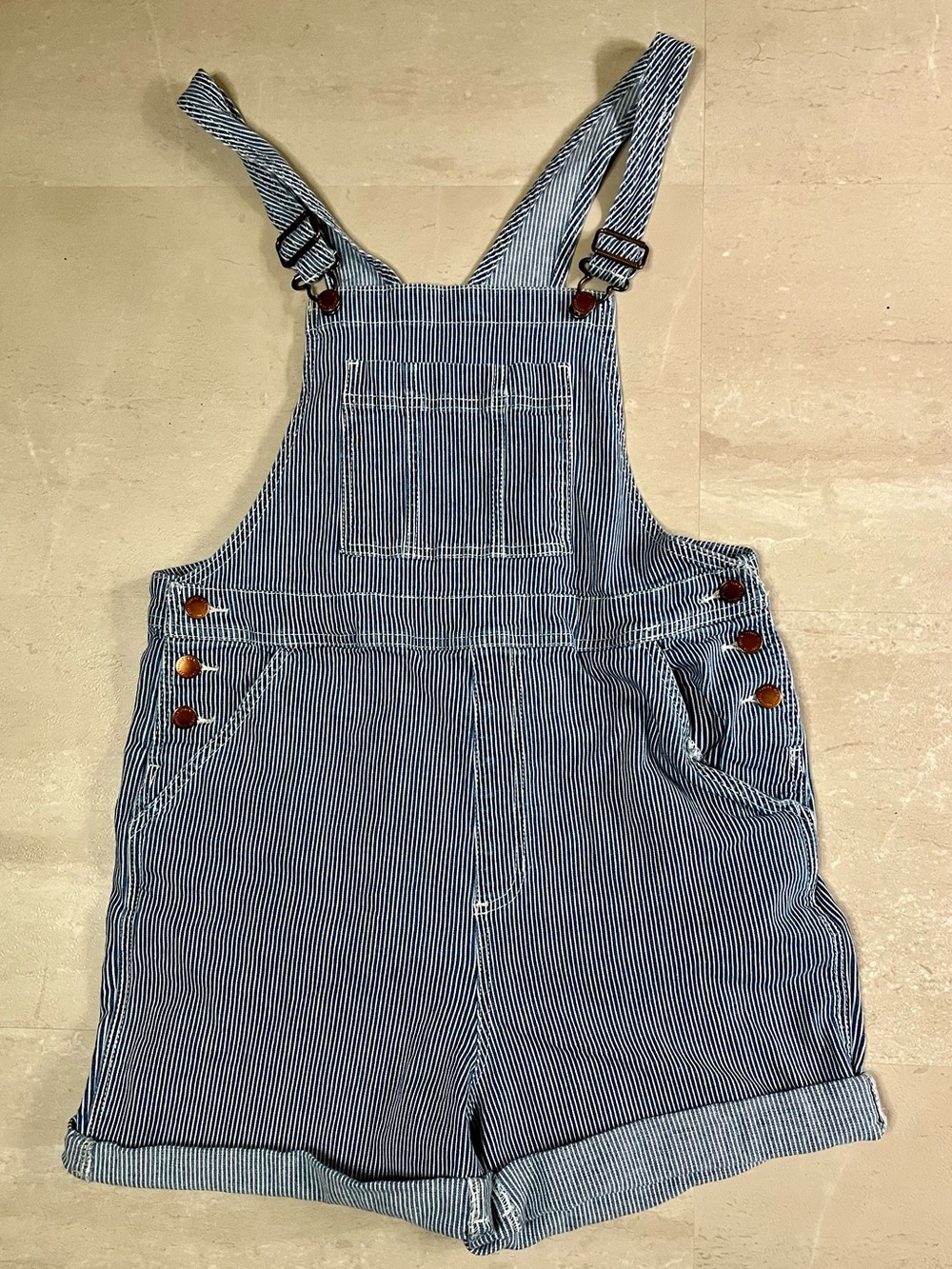 Engineer Stripe Shortalls